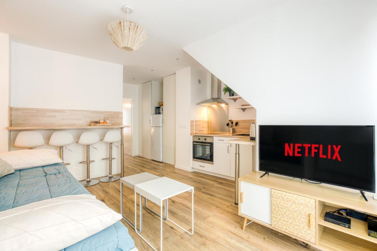 مو Appartement Cosy Paris 25 Min, Disney 20 Min المظهر الخارجي الصورة